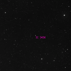 DSS image of IC 3436
