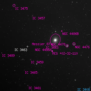 DSS image of IC 3443