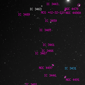 DSS image of IC 3461