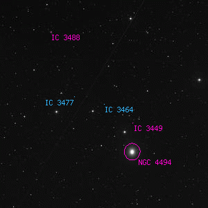 DSS image of IC 3464