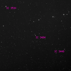 DSS image of IC 3484