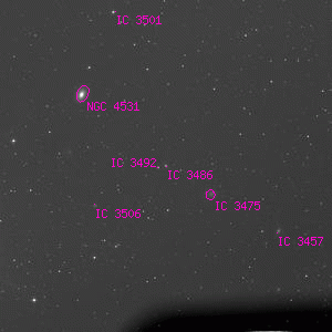 DSS image of IC 3486