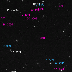 DSS image of IC 3488