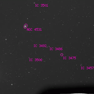 DSS image of IC 3492