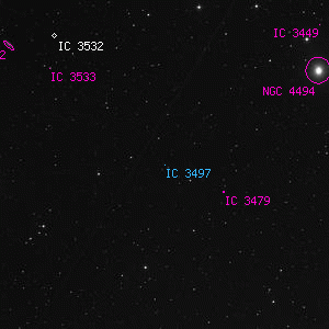 DSS image of IC 3497