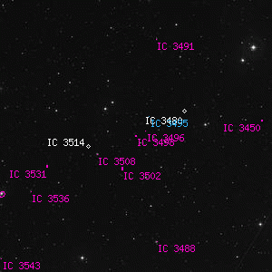 DSS image of IC 3498