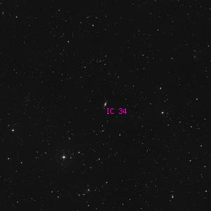DSS image of IC 34