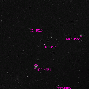 DSS image of IC 3501