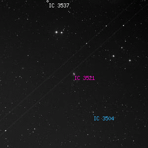 DSS image of IC 3521