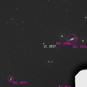 DSS image of IC 3537