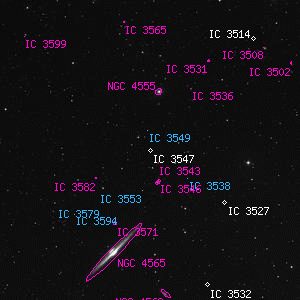 DSS image of IC 3547