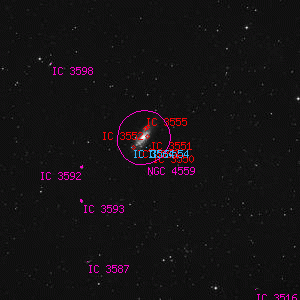 DSS image of IC 3550