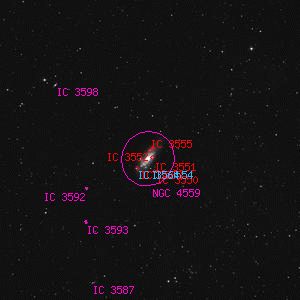 DSS image of IC 3555