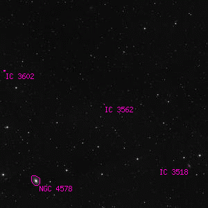 DSS image of IC 3562