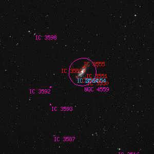 DSS image of IC 3563