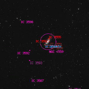 DSS image of IC 3564