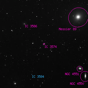 DSS image of IC 3574