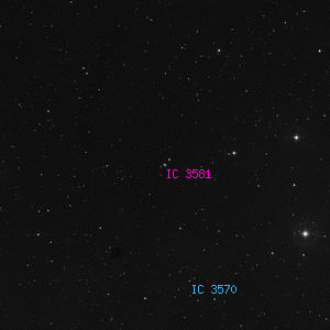 DSS image of IC 3581
