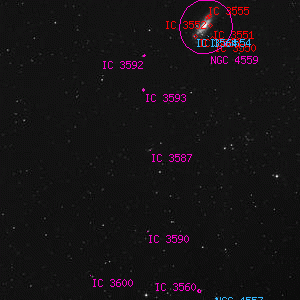 DSS image of IC 3587
