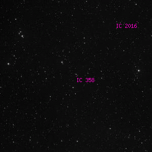 DSS image of IC 358