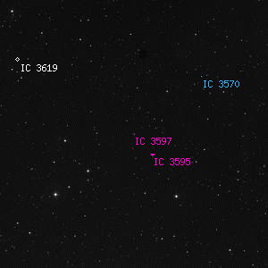 DSS image of IC 3597
