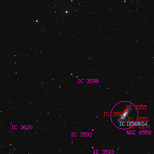 DSS image of IC 3598
