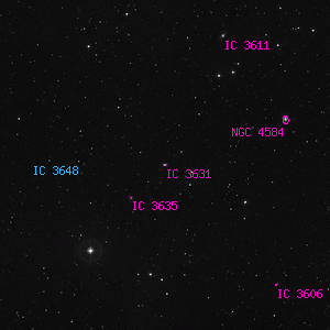 DSS image of IC 3631
