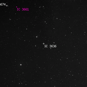 DSS image of IC 3636
