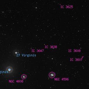 DSS image of IC 3638