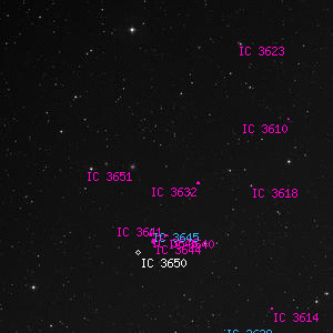DSS image of IC 3642