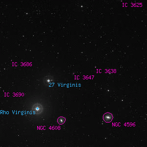 DSS image of IC 3647