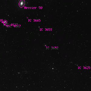 DSS image of IC 3652