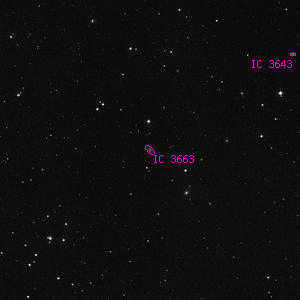 DSS image of IC 3663