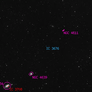 DSS image of IC 3676