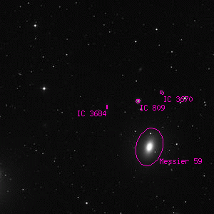 DSS image of IC 3684