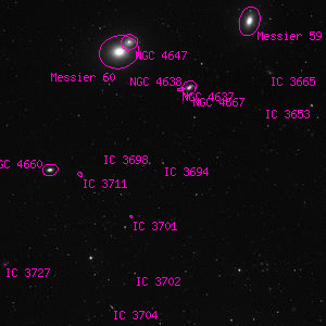 DSS image of IC 3694
