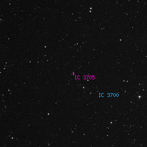 DSS image of IC 3705