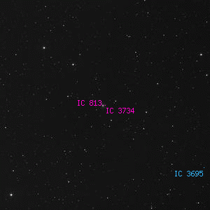 DSS image of IC 3734