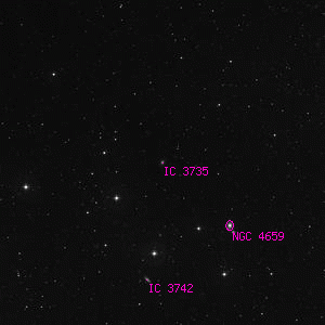 DSS image of IC 3735