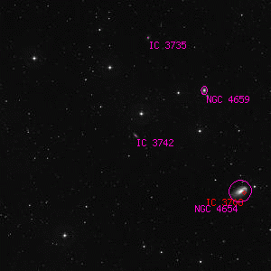 DSS image of IC 3742