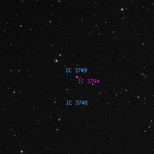 DSS image of IC 3744