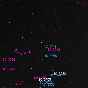 DSS image of IC 3749