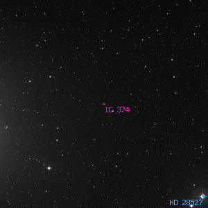 DSS image of IC 374