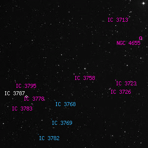 DSS image of IC 3758
