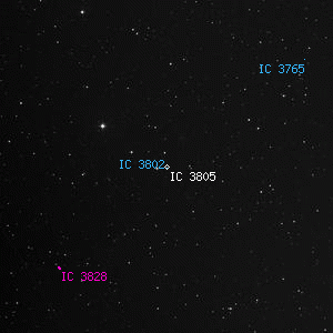 DSS image of IC 3805