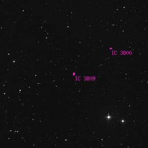 DSS image of IC 3809