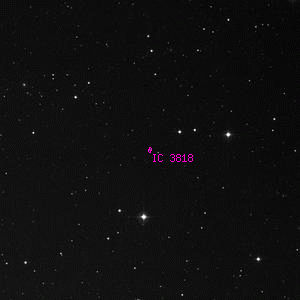 DSS image of IC 3818
