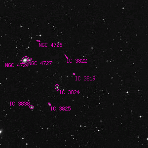 DSS image of IC 3819