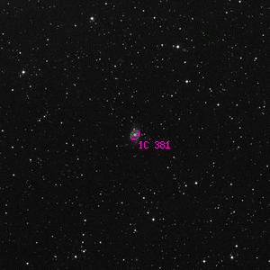 DSS image of IC 381