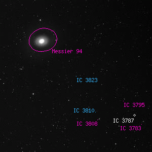 DSS image of IC 3823